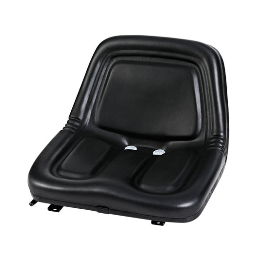 Giantz Tractor Seat Universal Forklift Excavator PU Leather Backrest