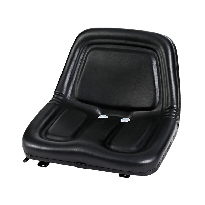 Giantz Tractor Seat Universal Forklift Excavator PU Leather Backrest
