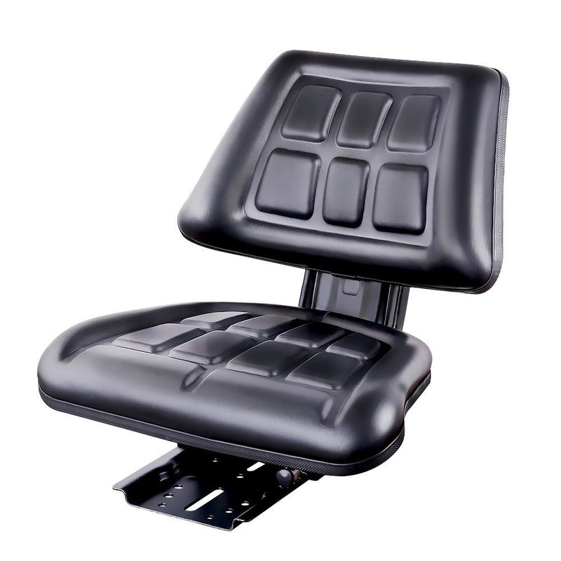 Giantz Tractor Seat Forklift Excavator Universal PU Replacement
