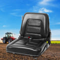 Giantz Tractor Seat Forklift Excavator Universal Backrest PU Chair