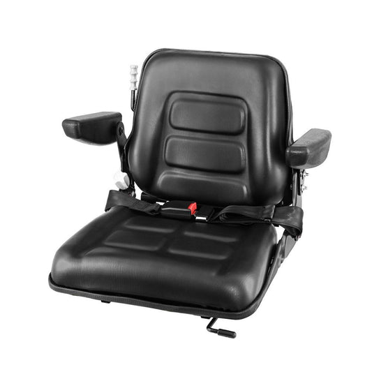 Giantz Tractor Seat Forklift Excavator Suspension Armrest Truck Chair