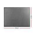 Artiss Tatami Mat Floor Mattress 3cm Thick Futon Mattresses Mellow Mat Rugs Living Room Grey