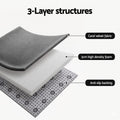 Artiss Tatami Mat Floor Mattress 3cm Thick Futon Mattresses Mellow Mat Rugs Living Room Grey