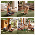 Artiss Tatami Mat Floor Mattress 3cm Thick Futon Mattresses Mellow Mat Rugs Living Room Green