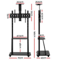 Artiss Mobile TV Stand 32-75 inch Trolley Mount