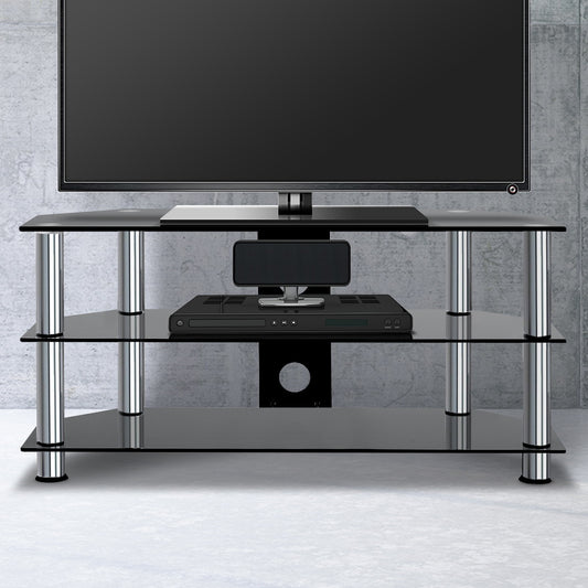 Artiss TV Stand Entertainment Unit HiFi Media CD Shelf Storage Cabinet 3 Tiers