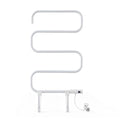 Devanti Heated Towel Rail S-Shape Freestanding Wall Mount Electric