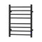 Devanti Heated Towel Rail 8 Bar Electric Timer Warmer Rack