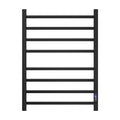 Devanti Heated Towel Rail 8 Bar Electric Timer Warmer Rack