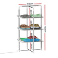 Devanti Electric Heated Towel Rail 30 Bars Foldable Clothes Dryer