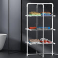 Devanti Electric Heated Towel Rail 30 Bars Foldable Clothes Dryer