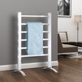 Devanti Electric Heated Towel Rail 6 Bar Freestanding Clothes Dryer