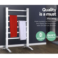 Devanti Electric Heated Towel Rail 6 Bars Timer Clothes Dryer