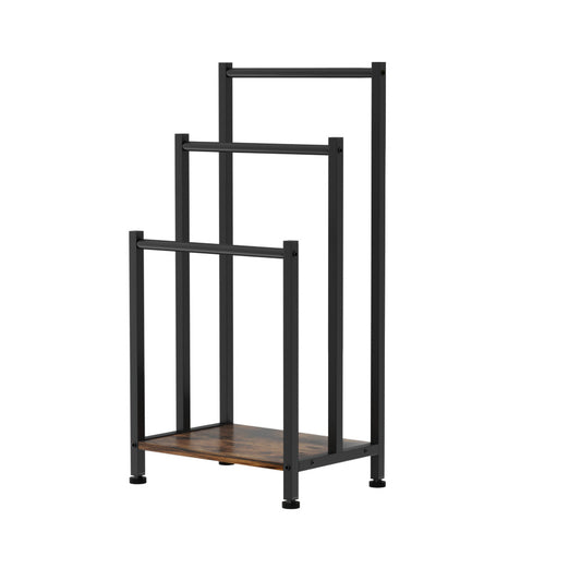 3 Tier Towel Rack Freestanding Bathroom Organizer Laundry Bar