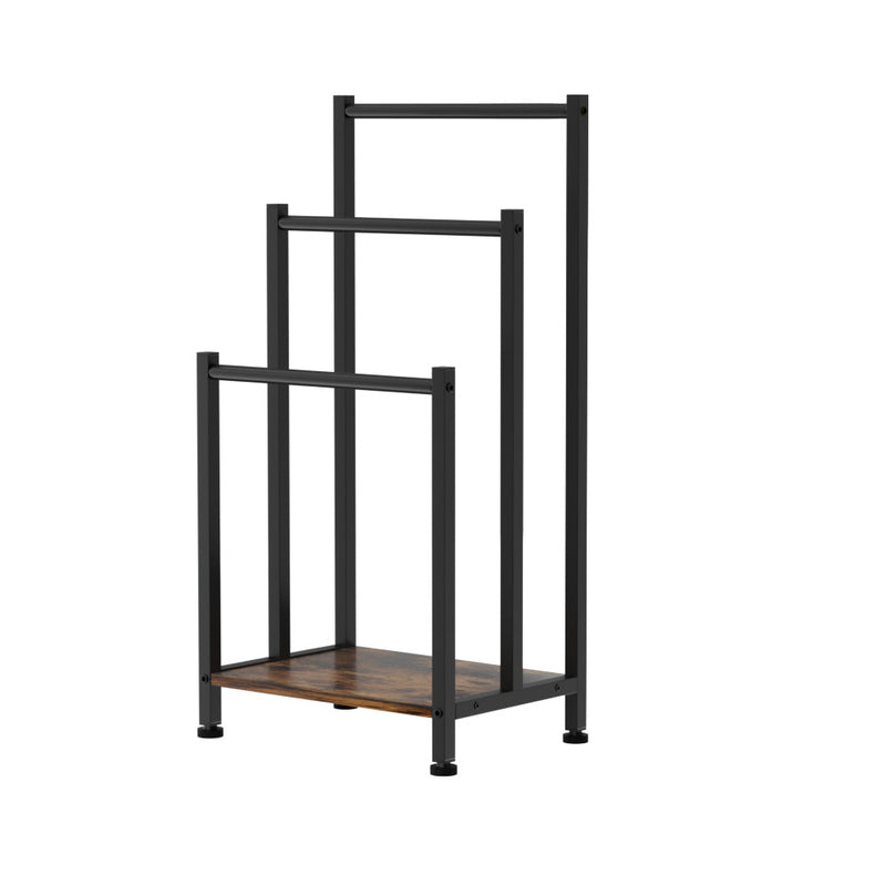 3 Tier Towel Rack Freestanding Bathroom Organizer Laundry Bar