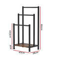 3 Tier Towel Rack Freestanding Bathroom Organizer Laundry Bar