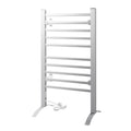 Devanti Electric Heated Towel Rail 10 Bars Freestanding Clothes Dryer