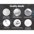 Devanti Electric Heated Towel Rail 10 Bars Freestanding Clothes Dryer