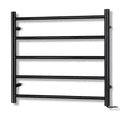 Devanti Electric Heated Towel Rail 5 Bar Wall Mounted Warmer