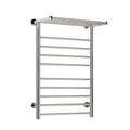 Devanti Electric Heated Towel Rail 14 Bar Wall Mount Clothes Dryer