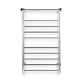 Devanti Electric Heated Towel Rail 14 Bar Wall Mount Clothes Dryer