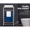 Devanti Electric Heated Towel Rail 14 Bar Wall Mount Clothes Dryer