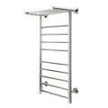 Devanti Heated Towel Rail Bathroom Electric Warmer Clothes Rack Stainless Steel