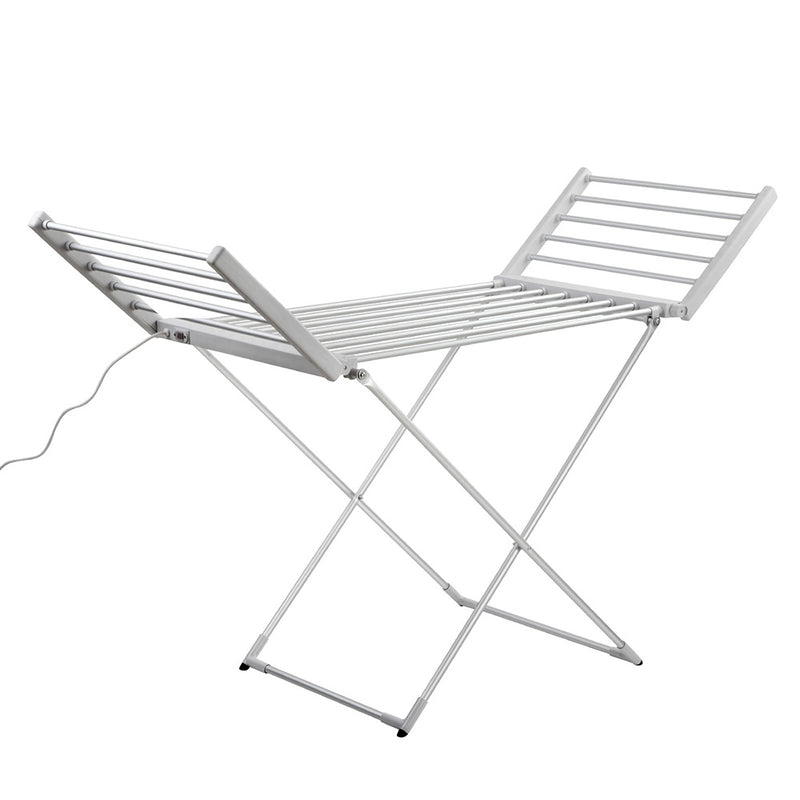 Devanti Electric Heated Towel Rail 18 Bars Freestanding Clothes Dryer