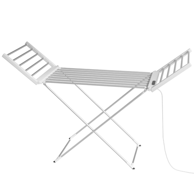 Devanti Foldable Electric Heated Towel Rail 24H Timer
