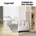 Devanti Foldable Electric Heated Towel Rail 24H Timer