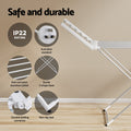 Devanti Foldable Electric Heated Towel Rail 24H Timer