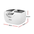Devanti 2500ml Ultrasonic Cleaner 70W Heater Jewellery Glasses