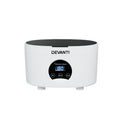 Devanti 600ml Ultrasonic Cleaner Timer Jewellery Glasses Degas