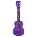Alpha Ukulele Soprano Beginner Acoustic Small Guitar Kids Strings 21 Inch Purple