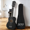 Alpha 21 Inch Basswood Ukulele Beginner Soprano