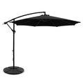 Instahut 3m Cantilever Umbrella Base Black Outdoor Patio Beach