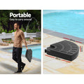 Instahut 3m Cantilever Umbrella Base Black Outdoor Patio Beach