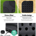 Instahut 3m Cantilever Umbrella Black Outdoor Patio Garden Base
