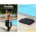 Instahut 3m Cantilever Umbrella Charcoal Outdoor Patio Garden Base