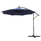 Instahut 3M Cantilever Umbrella LED Light Garden Shade