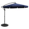 Instahut 3m Cantilever Umbrella Navy Garden Patio Base