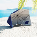 Instahut Beach Umbrella 2.7m Garden Sun Shade Outdoor Canopy Pole