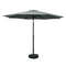 Instahut 3m Outdoor Umbrella Base Charcoal Garden Patio UV Tilt
