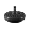 Instahut 3m Outdoor Umbrella Base Charcoal Garden Patio UV Tilt