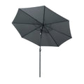Instahut 3m Outdoor Umbrella Tilt Charcoal Beach Garden Patio