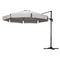 Instahut 3m Cantilever Umbrella 360 Tilt Beach Grey