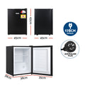 Devanti 42L Upright Freezer Fridge Black