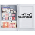 Devanti 42L Upright Freezer Fridge White