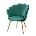Artiss Velvet Armchair Green Callista