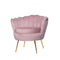 Artiss Velvet Armchair Pink Callista